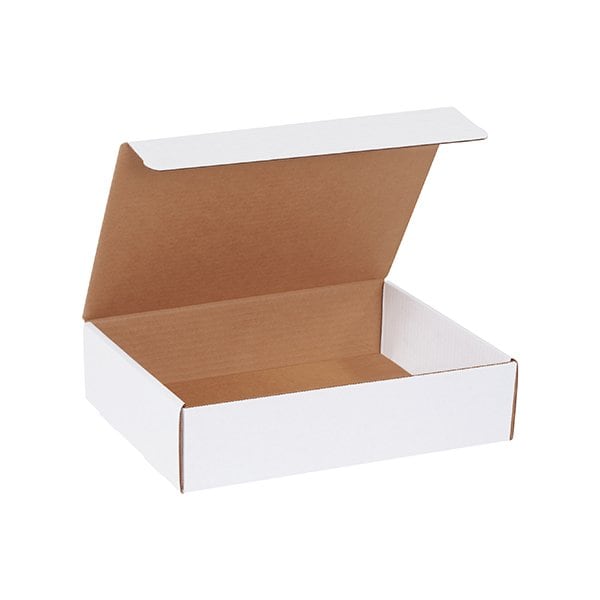 12 x 9 x 3'' White Literature Mailer, 50PK